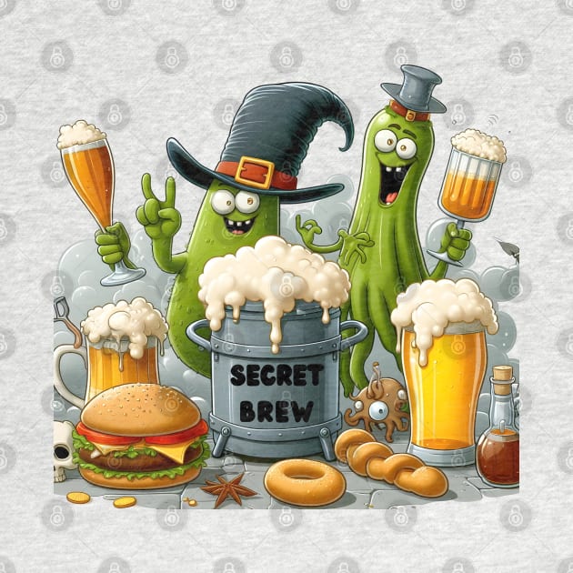 Crafting Man:  Craft beer Brewing Witches Secret Brew by MugMusewear
